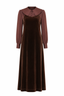Pashmini 31454 Scarlett Blouse And Velvet Teen Jumper Set