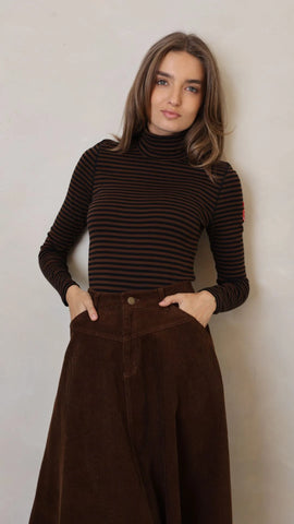 Parni  T478 Striped Tneck FW25-26