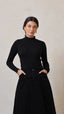 Parni  T481 Leather Elbow Patch Tneck FW25-26
