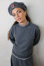 Parni  T474 Mock Neck Sweatshirt  FW25-26