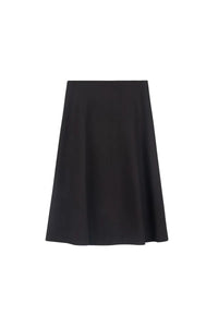 Sam Fashion A-Line  Skirt w/o Lining #407 Black Basic