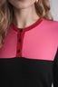 Ellwi 1314 Colorblock Nursing Nightgown FW25-26