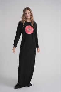 Ellwi 1315 Printed Dahlia Nightgown FW25-26