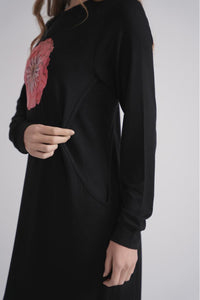 Ellwi 1315 Printed Dahlia Nightgown FW25-26