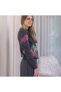 Pause SC4037 Floral Embroidery Cardigan FW25-26