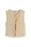 Scotch And Soda U9A00939T  Bow Closure Vest FW25-26