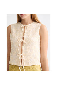 Scotch And Soda U9A00939T  Bow Closure Vest FW25-26