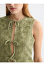 Scotch And Soda U9A00939T  Bow Closure Vest FW25-26