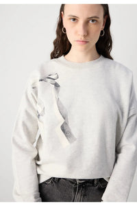 Scotch And Soda U9E00871T Chest Artwork Bow Sweatshirt Fw25-26