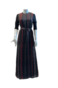 Joys Clair 927R Abstract Stripe Simple Maxi FW25-26