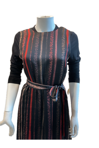 Joys Clair 927R Abstract Stripe Simple Maxi FW25-26