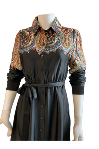 Joys Clair 926R Button Down Paisley Maxi FW25-26