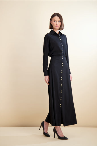 Pashmina 42218 Double Button Maxi FW25-26