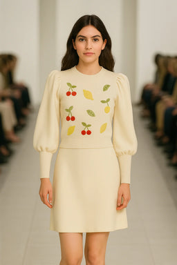 Front Row F25T22 Cherry Sweater FW25-26