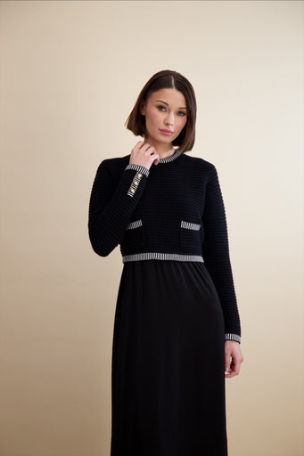 Pashmina 42216 Knit Weave Overlay maxi FW25-26