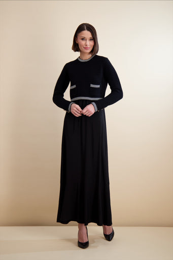 Pashmina 42216 Knit Weave Overlay maxi FW25-26