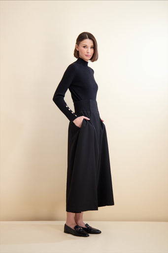 Pashmina 72211 Knit Waist Maxi Skirt FW25-26