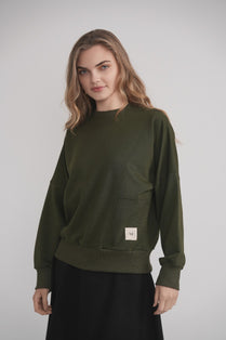 Mood 2606 French Terry Sweatshirt with Logo FW25-26
