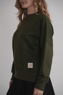 Mood 2606 French Terry Sweatshirt with Logo FW25-26