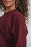 Mood 2615 Leather Embossed Logo Sweatshirt  FW25-26