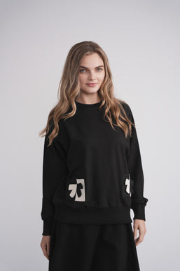 Mood 2621 Flower Pocket Sweatshirt FW25-26