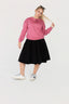 Teen Boss TB104 Petersham Ribbon Sweatshirt FW25-26