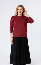 Mini+Me WB5CS1829T2 Maternity Sweatshirt  FW25-26