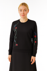 Jerry Couture 1150  Floral Painted Top FW25-26