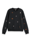 Scotch And Soda U9E00877T  Mini embroidery Sweatshirt  FW25-26
