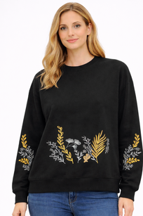 Pierre Balmingo 94HA  Metallic Blossom Sweatshirt SS26
