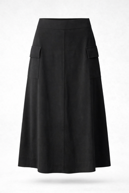 Mystery 2151 Ponti Pocket Skirt FW25-26