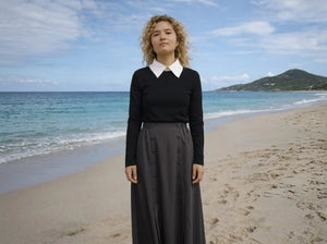 Teen Boss TB163 Linen Skirt