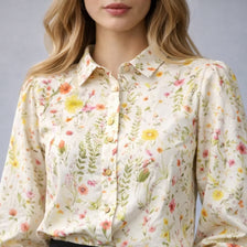 Pause SC4449 Silky Print Shirt