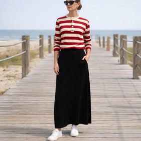 Pause SC4252 Logo Striped Polo