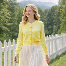 Pause SC4469 Marble Print Cardigan