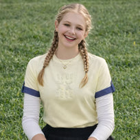 Pause SC4406 Chenille Logo Short Sleeve Tee