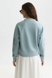 Scotch Soda U9E01532T  Embroidered Relaxed-fit Sweats