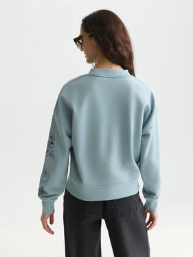 Scotch Soda U9E01532T  Embroidered Relaxed-fit Sweats
