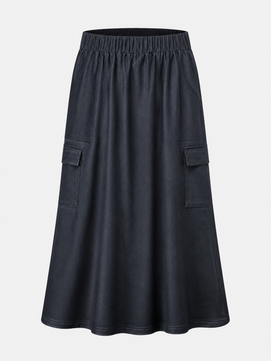J267 52501B pocket skirt