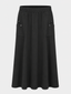 LR 52615 Leather Tab Pocket Skirt SS26