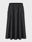 LR 52615 Leather Tab Pocket Skirt SS26