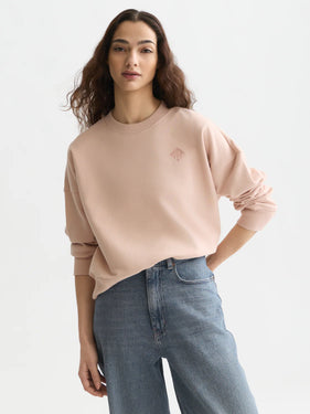 Scotch Soda  U9E01539T Embroidered Logo Relaxed-fit Sweatshirt