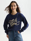Scotch Soda  U9E01537T Ribon Embroidery Loose-fit Sweatshirt