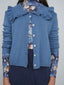 Point F252059  Fine Knit Ruffle Cardigan  FW25-26