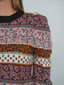 Point F252111 Puff Sleeve Jacquard  Sweater FW25-26