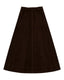 Parni SK579 Corduroy Pocket Skirt