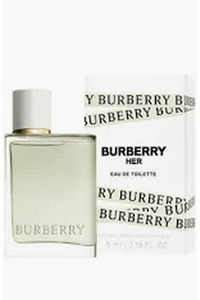 BURBERRY EAU DE TOILETTE GREEN LETTERS 0.16 OZ