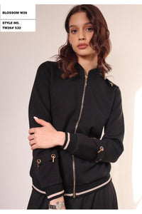 Blossom Zippred Trim Top TW26#532 FW25-26