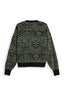 Scotch And Soda U9B01028T Jacquard V-neck pullover FW25-26