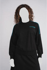 Mood 2609 French Terry Sweatshirt Blanket Stitch FW25-26